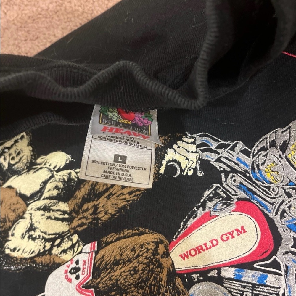 Vintage World Gym Sweatshirt - Picture 5 of 5